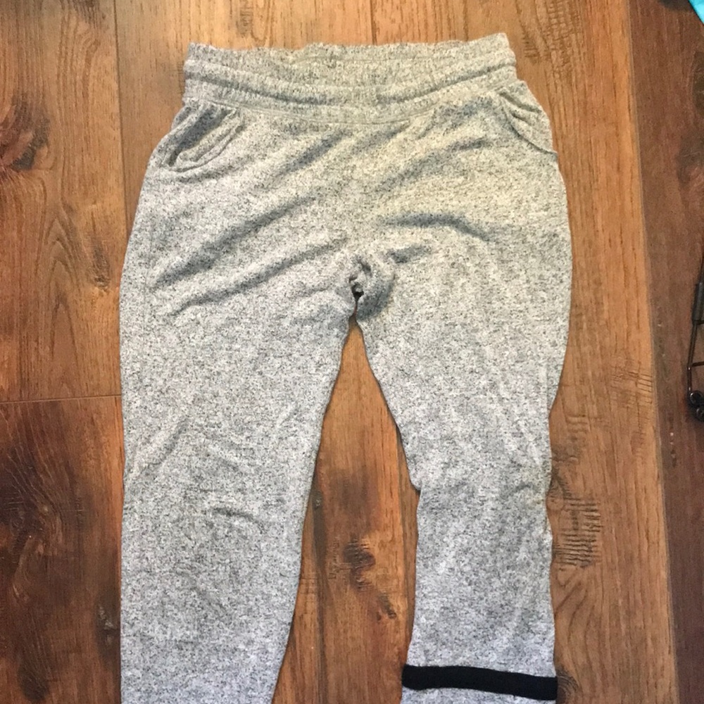 Grey sweatpants